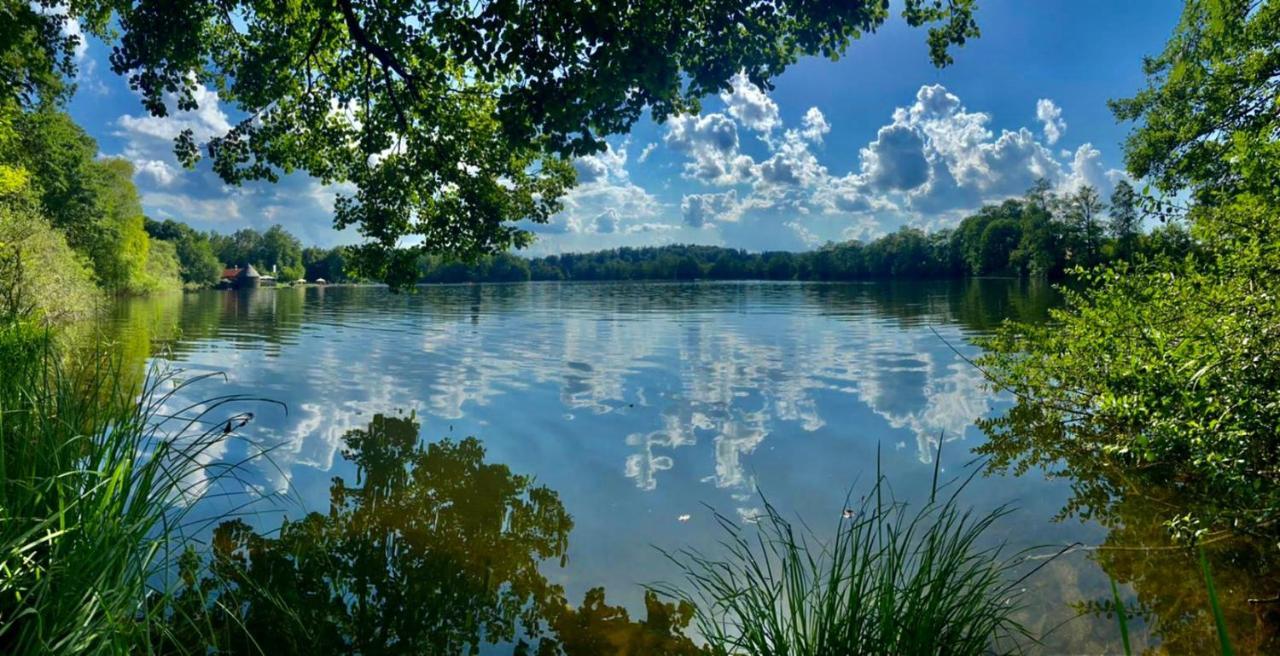 Seepension Ostertach - Am Leitgeringer See Tittmoning Esterno foto